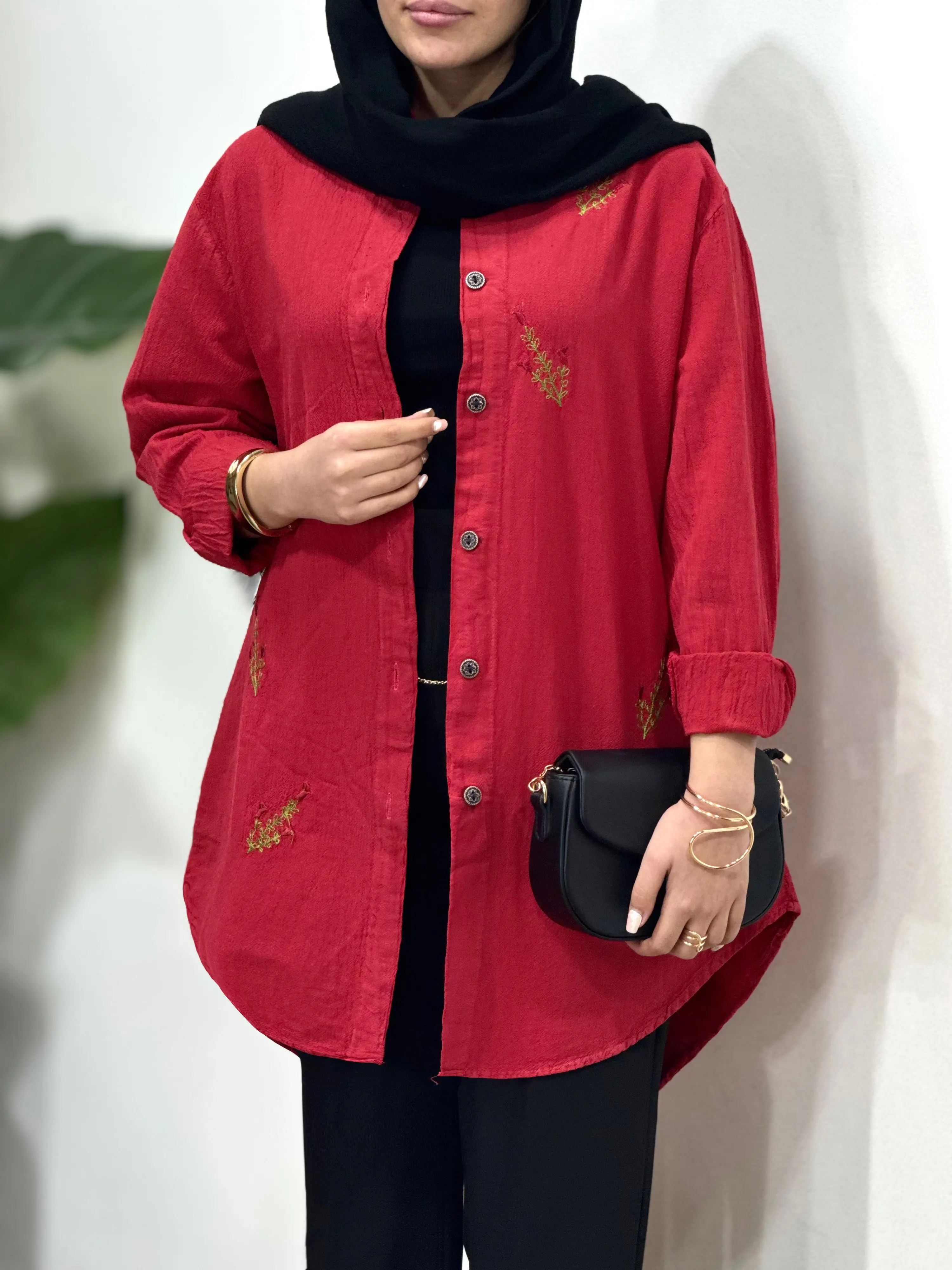 مانتو گلدوزی رزا(ایراد دار)